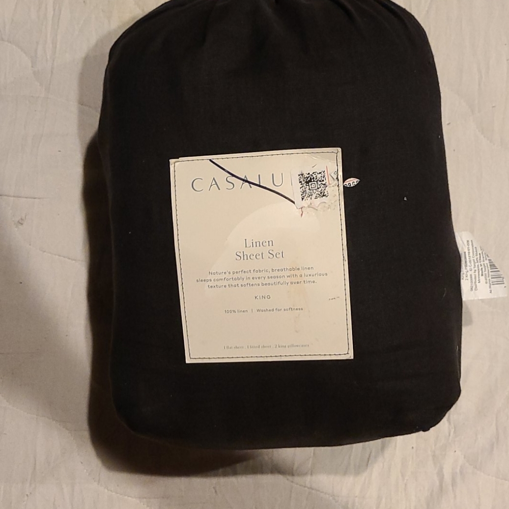 Linen sheets